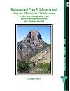 Baboquivari Peak Wilderness and Coyote Mountains Wilderness Wilderness Management Plan Cover Page