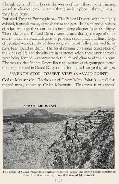 Desert View Drive in Grand Canyon National Park - 1933 - Page 7