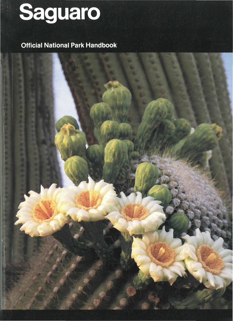 Saguaro Official National Park Handbook - 1985 - Cover Page