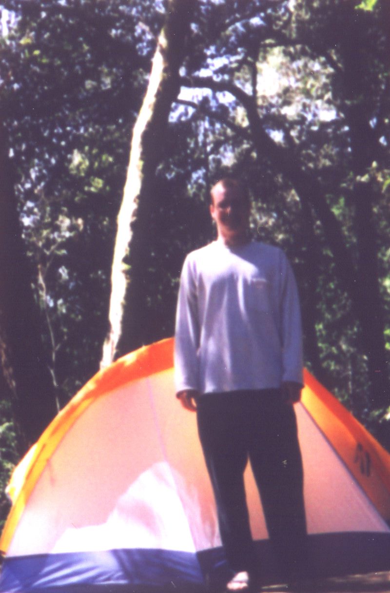 2000 March Charles by the Tent