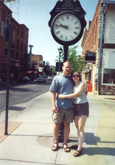 2000 Summer Charles and Alison in Flagstaff