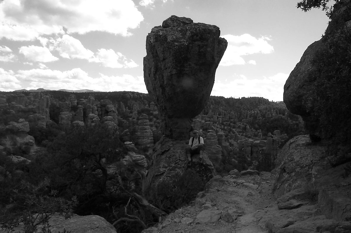 2002 October Charles in Chiricahua National Monument