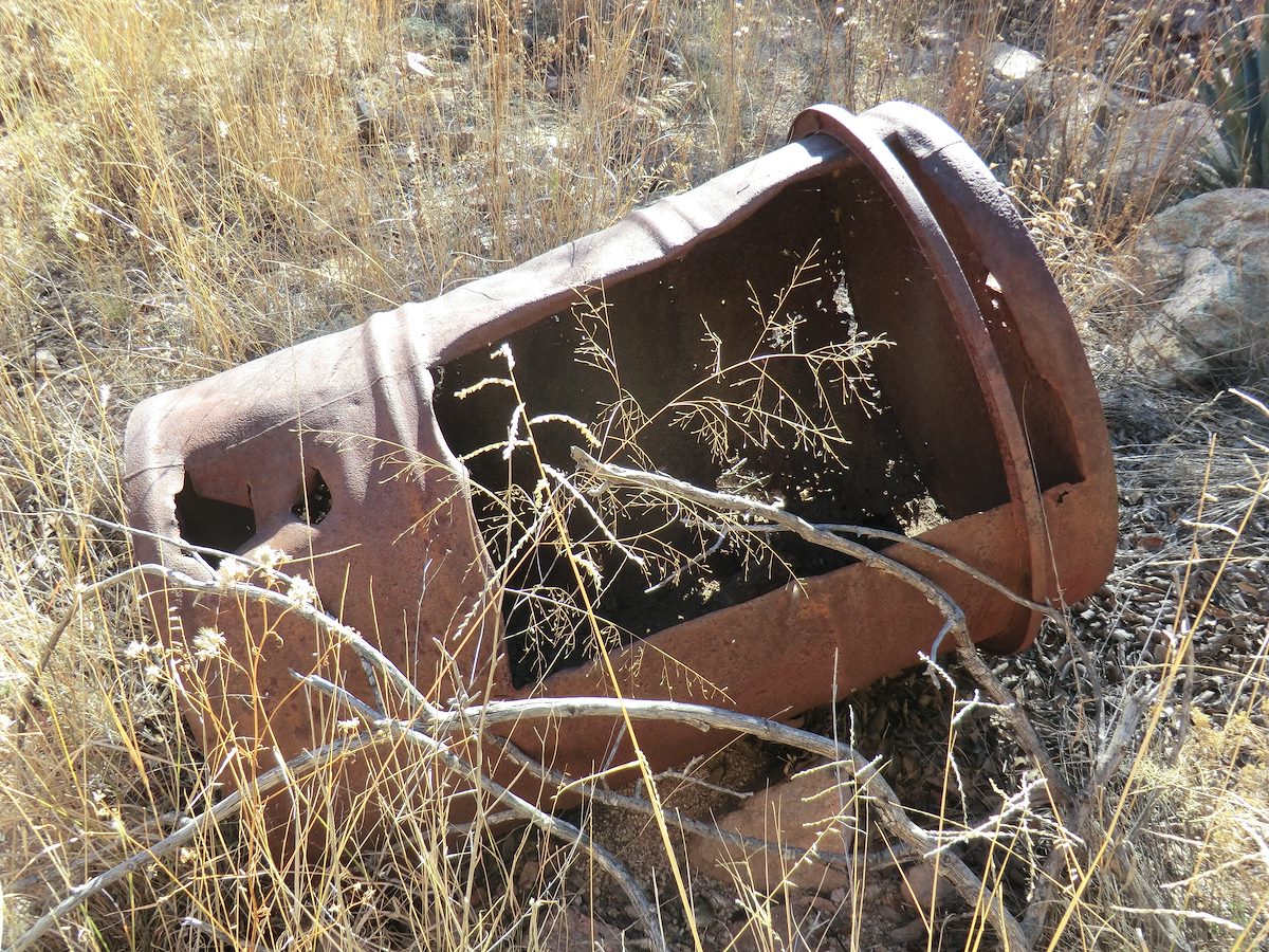 2012 December Barrel Near the Tank