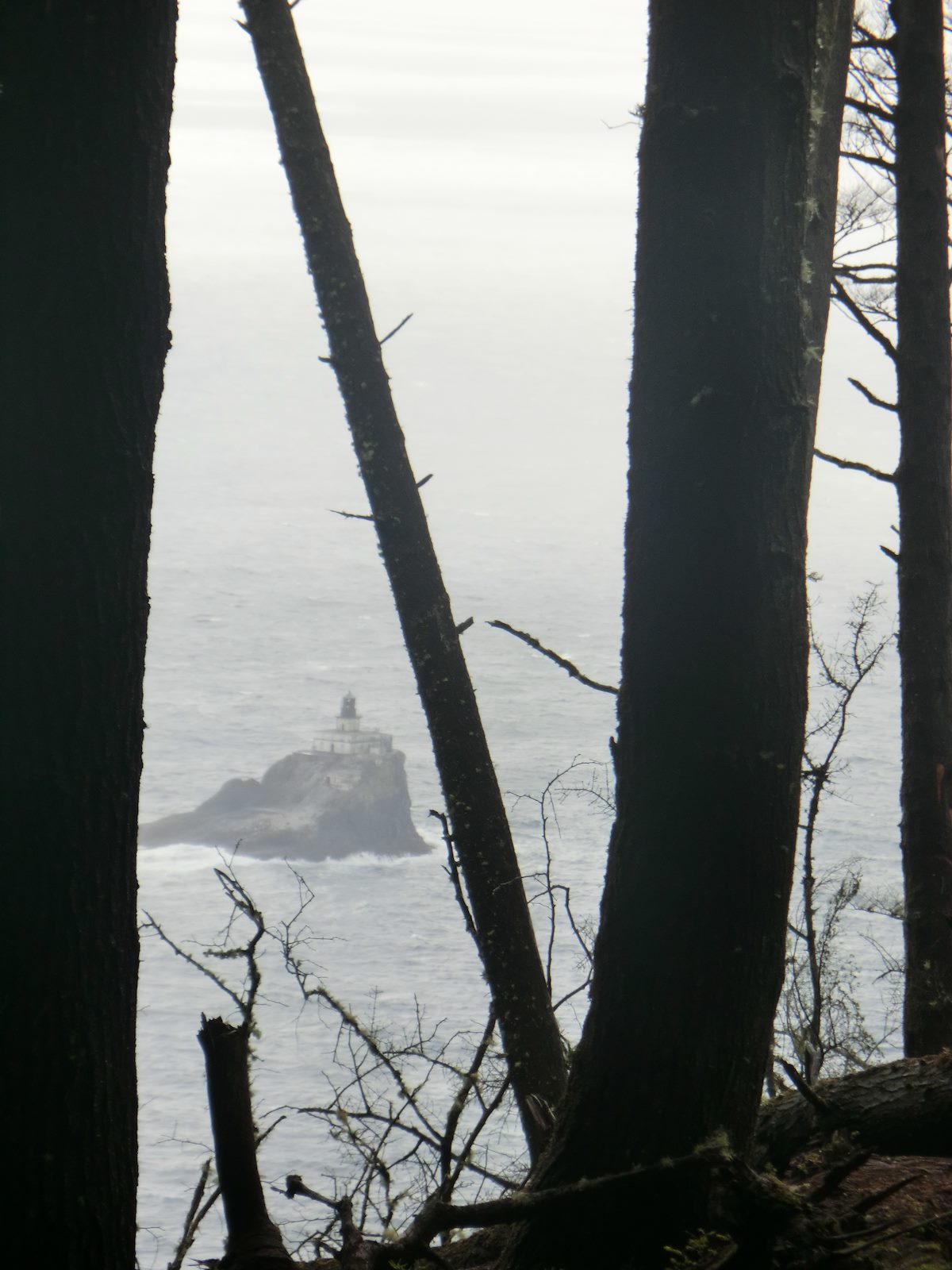 2012 May First glimpse of Tillamook Rock Lighthouse