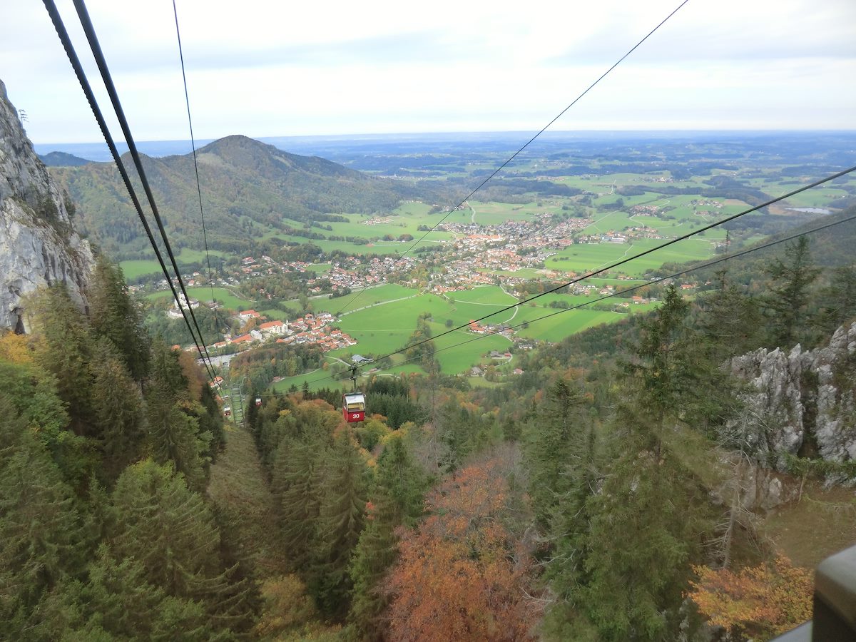 2012 October Cable Car up the Kampenwand