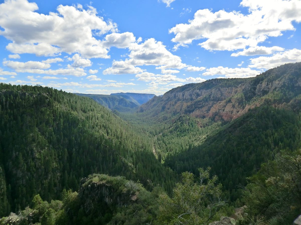 2012 September View from the Oak Creek Overlook on 89A
