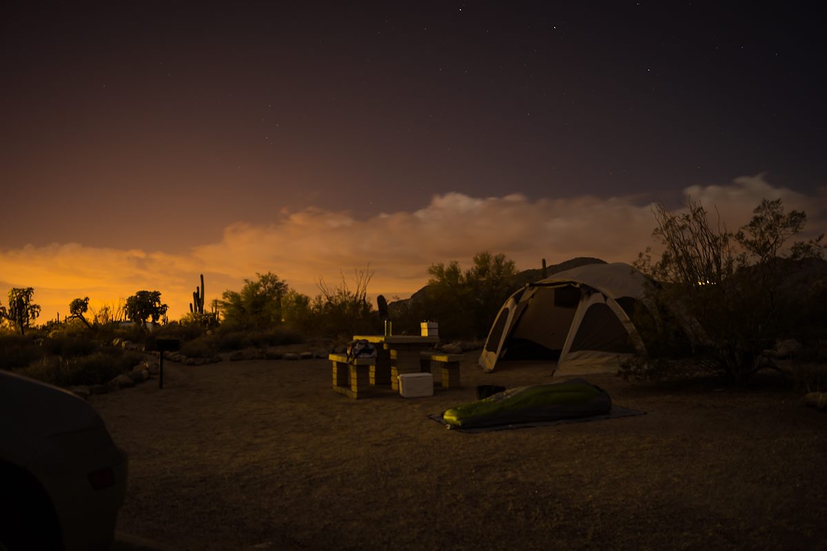 2013 November Camping at Pass Mountain