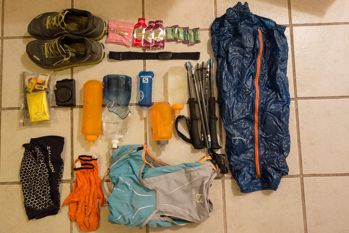 2014 April Gear for a hike run