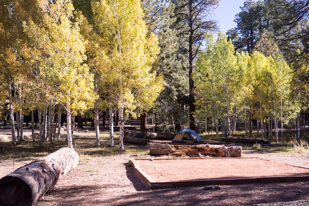 2014 October Camping at the North Rim Campground
