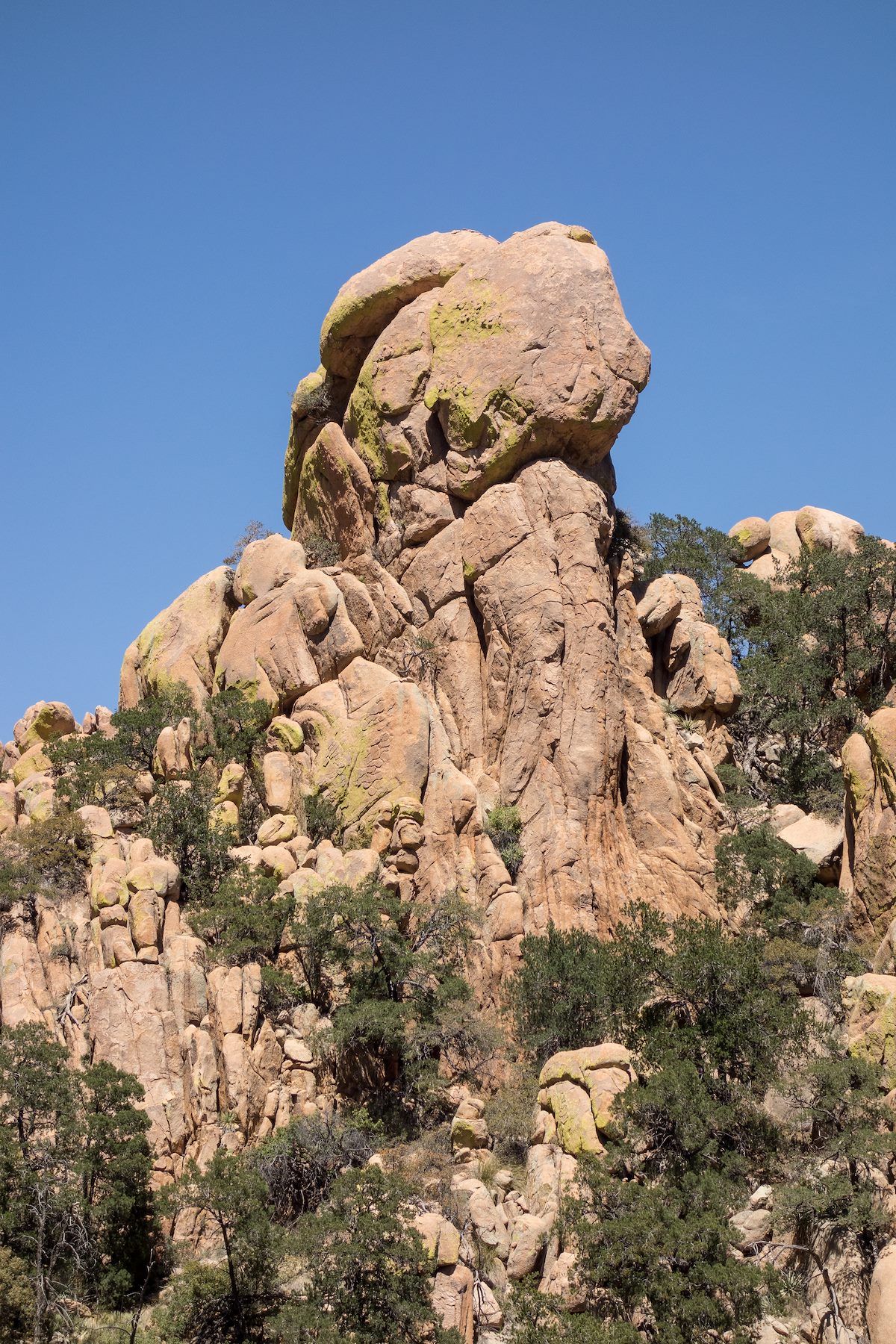 2015 April Rock Formation off the Cochise Trail
