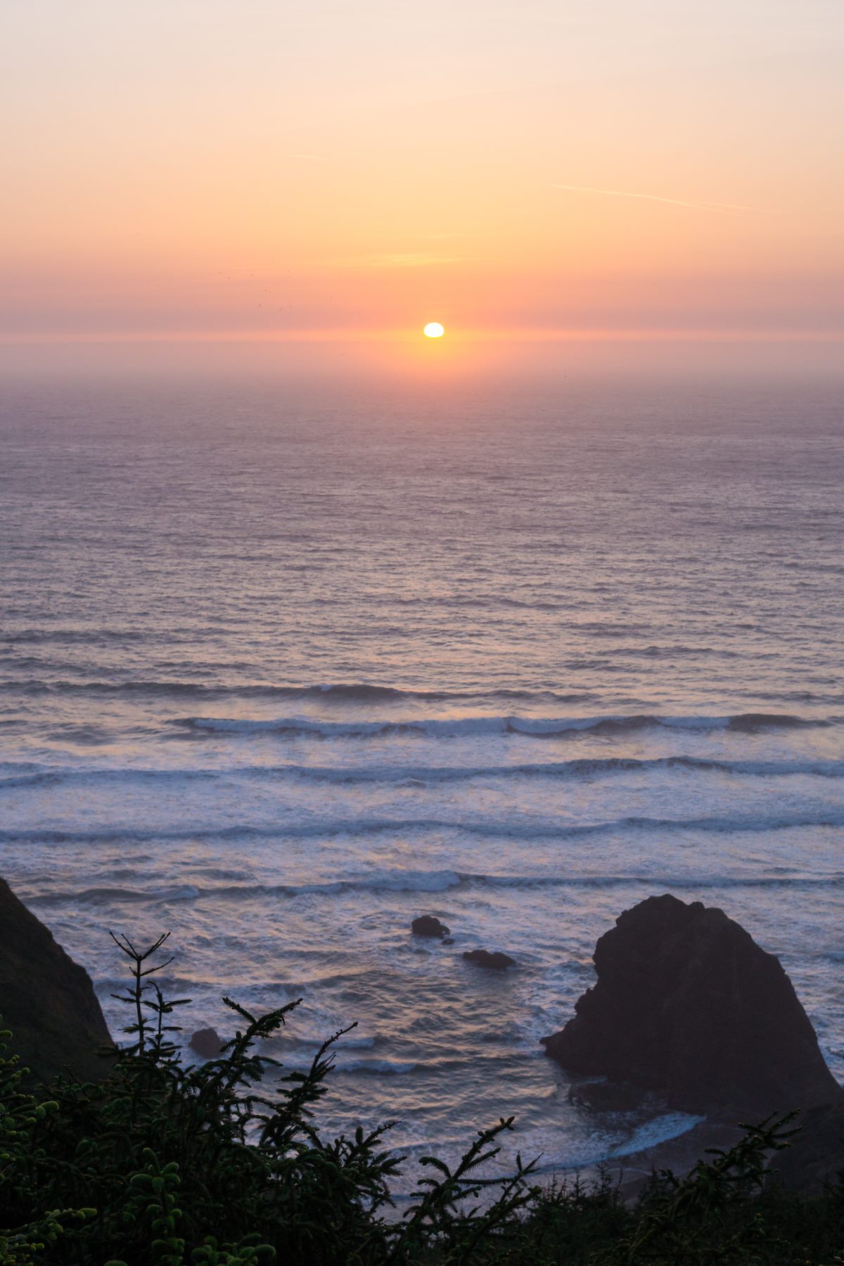 2015 May Sunset on the Coast Trail