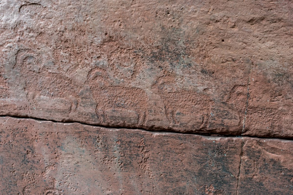 2016 April Wet Beaver Creek Petroglyphs 02