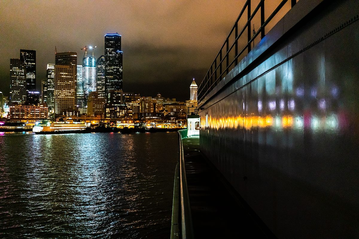 2016 December Ferry from Bremerton to Seattle