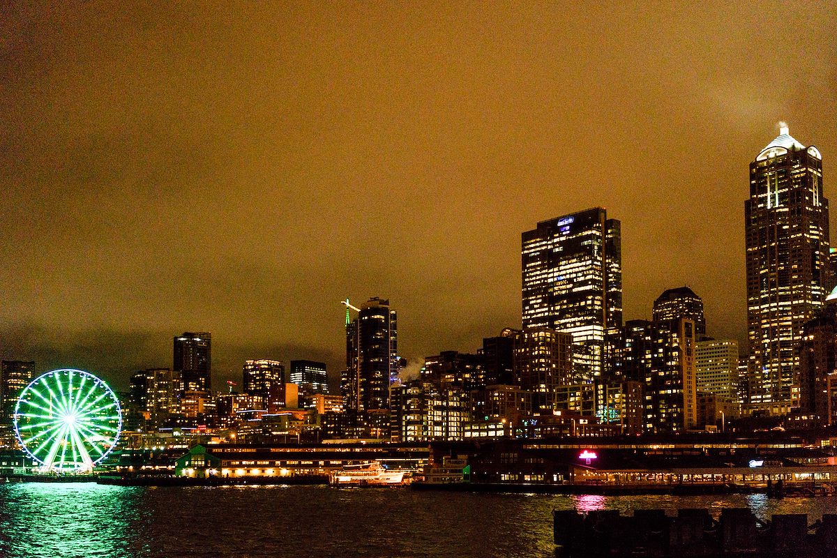 2016 December Seattle from the Ferry to Bremerton