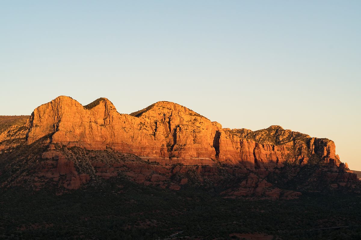 2016 February Sunset from Cathedral Rock 02