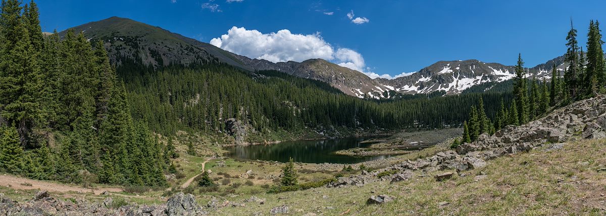2016 June Williams Lake below Wheeler Peak in Carson National Forest