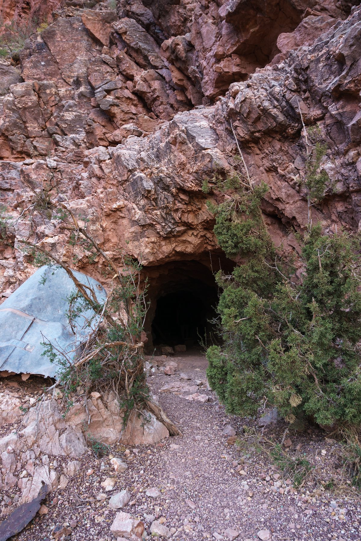 2017 October Mine entrance below Horseshoe Mesa