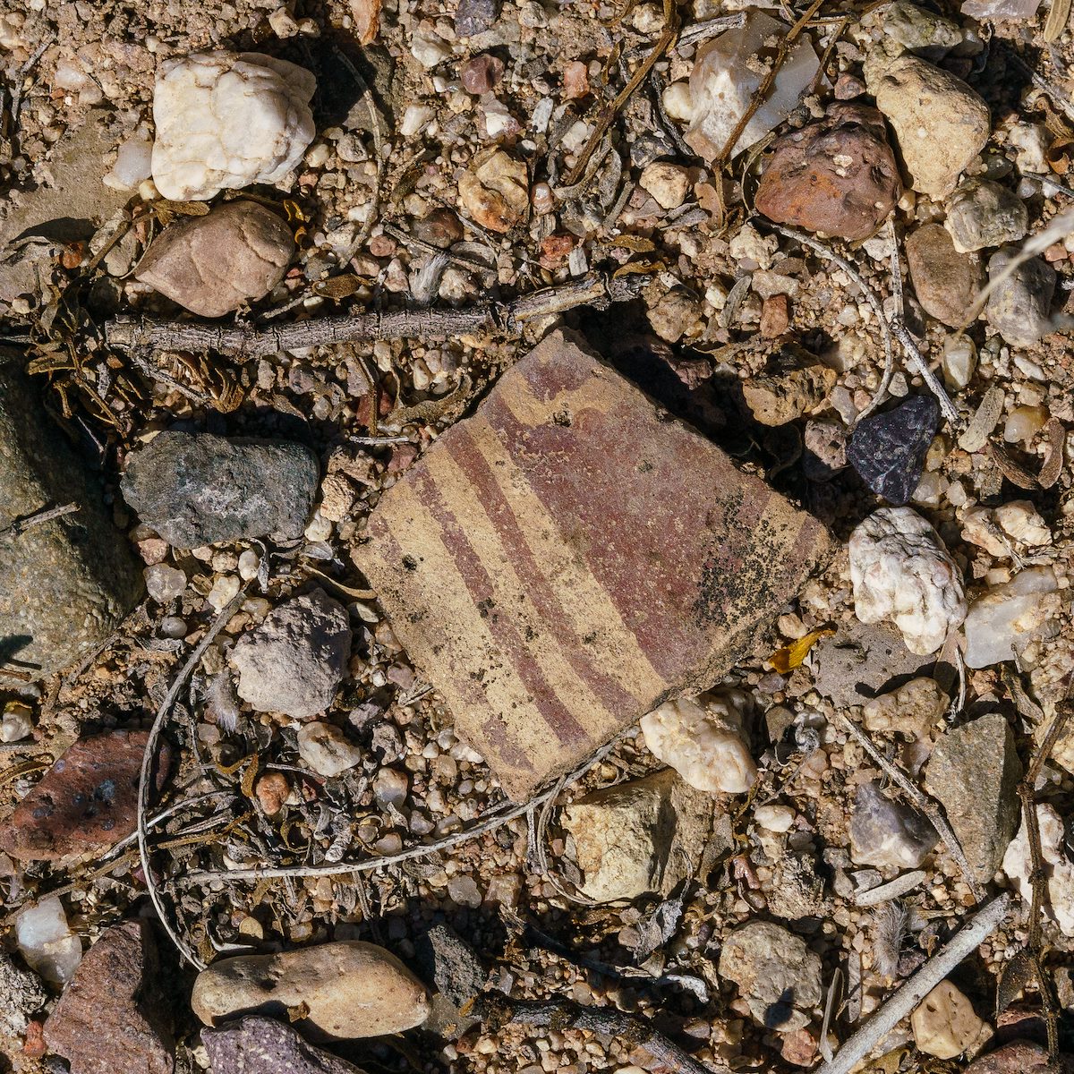 2018 March Pottery Sherd at Los Morteros 02