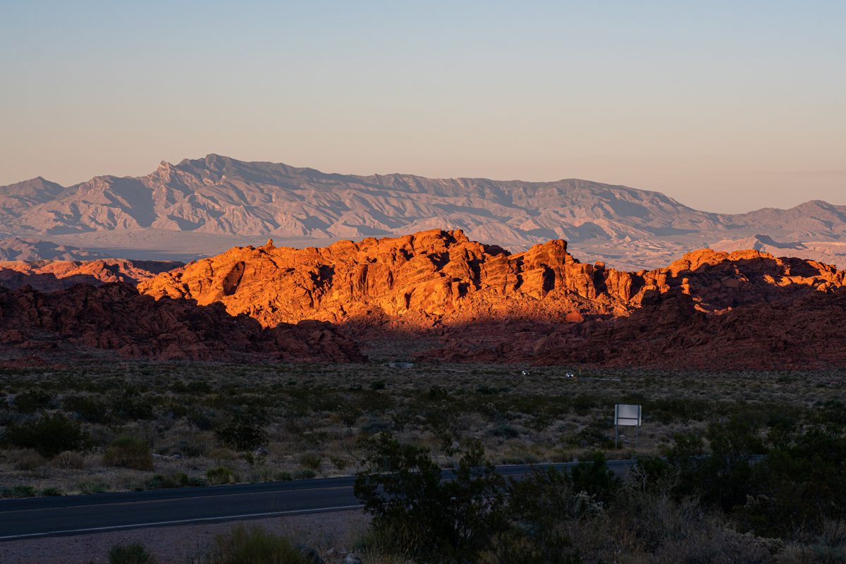 2019 August Leaving the Valley of Fire
