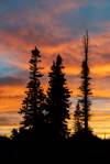 2019 August Sunset in Cedar Breaks National Monument