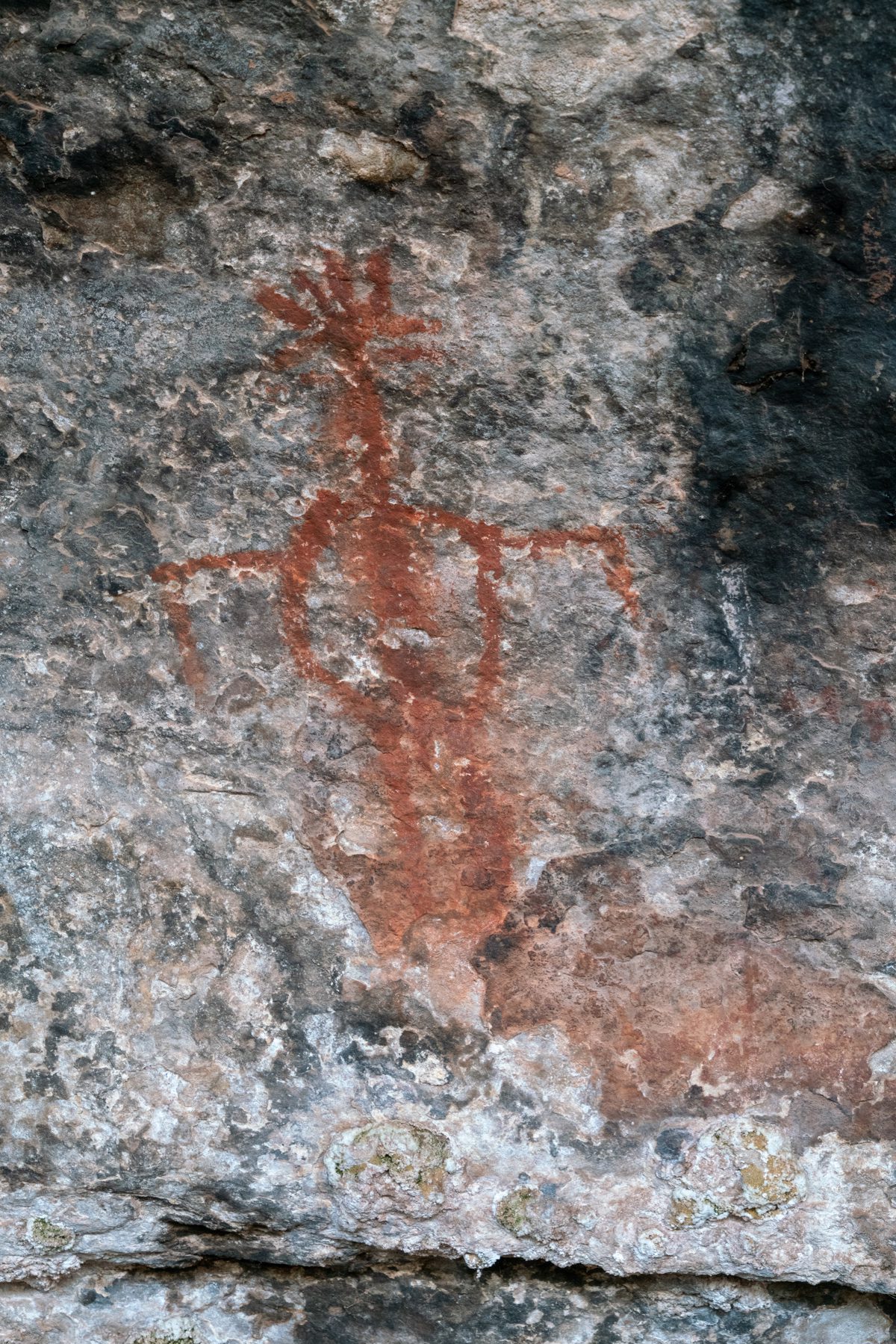 2019 March Cave Springs Area Pictographs 02