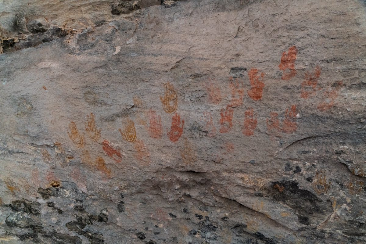 2019 March Cave Springs Area Pictographs 04