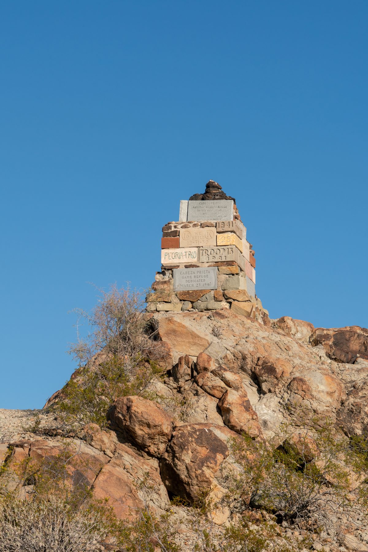 2019 October Monument at Tule Well