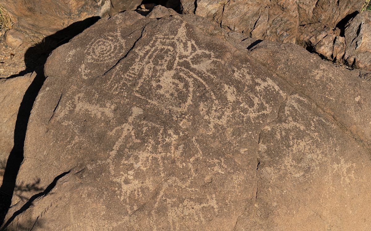 2020 July Petroglyphs in the Millville Area near the San Pedro River
