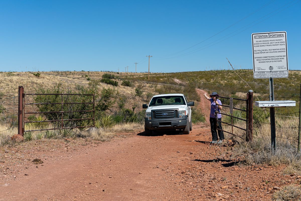 2020 June A Locked Gate into Pima Countys Empirita Ranch