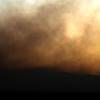 2020 June Bighorn Fire Smoke blanketing the Santa Catalina Mountains
