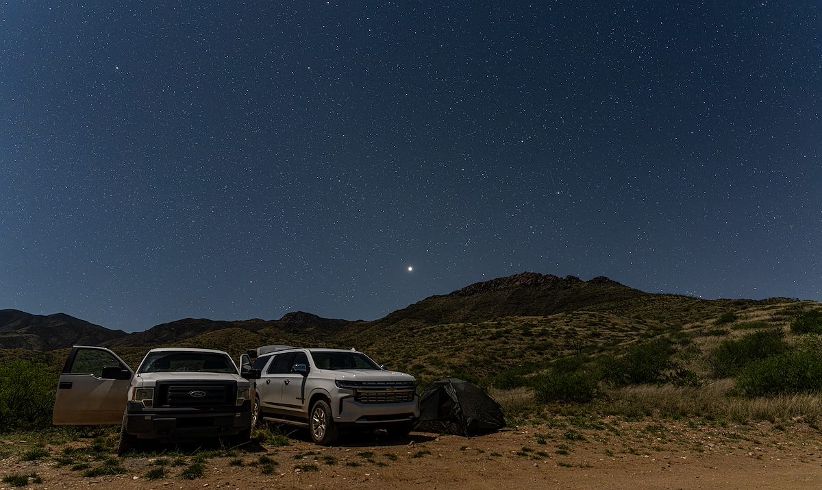 2023 April Under the Stars with Aaron and Michael in the Bradshaw Mountain