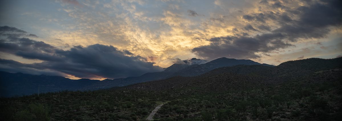 2024 August Cloudy Rincon Mountain Sunrise 01