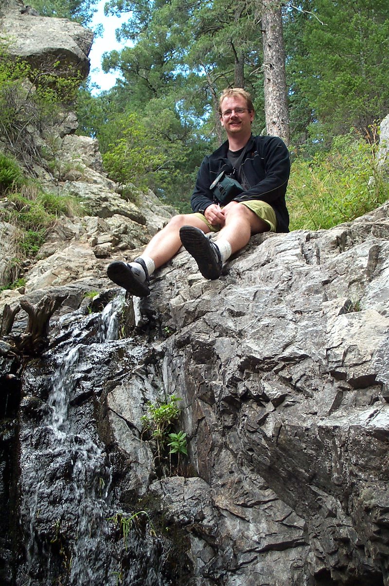 2002 August Scrambling in the Pinaleno Mountains