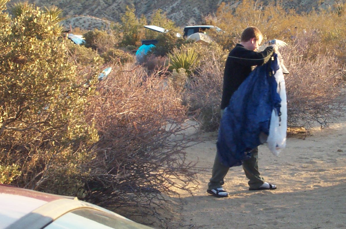 2002 March Camped at Joshua Tree