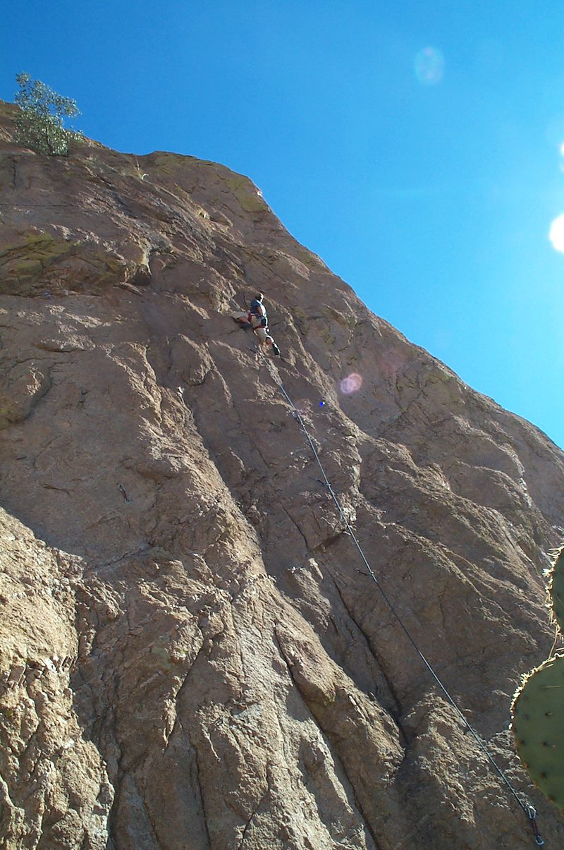 2002 November Climbing in Cochise