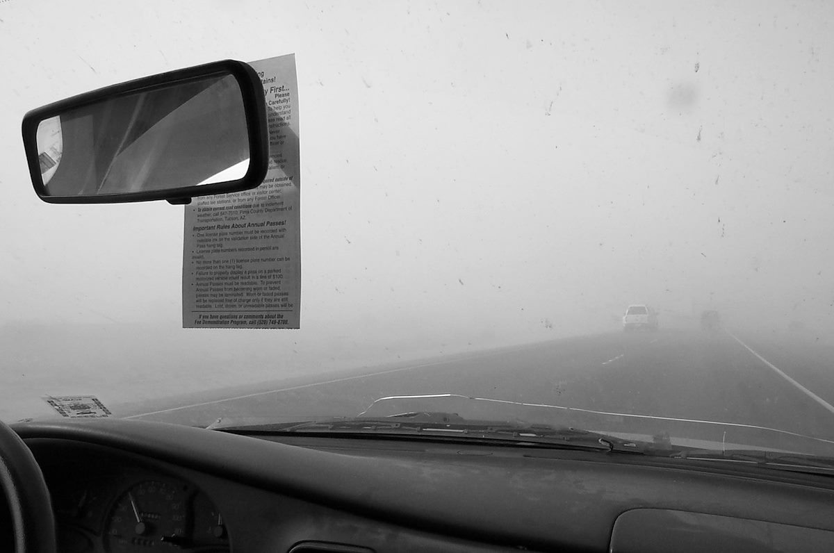 2002 November Dust Storm on the Highway