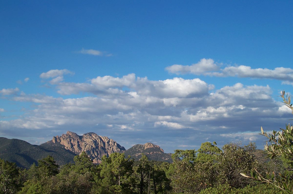 2002 October View from the trail in Chiricahua National Monument