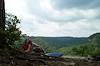 2003 August Alison and Charles in Red River Gorge