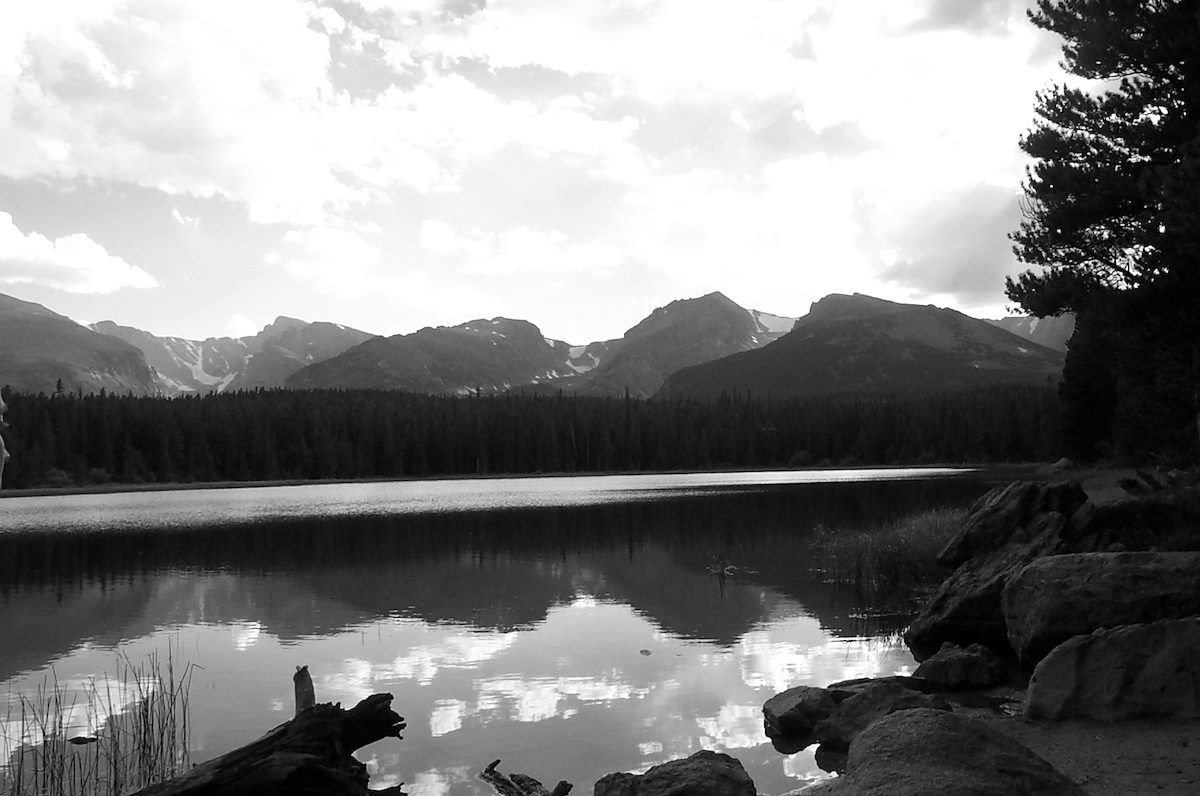 2003 August Rocky Mountains Bier Stadt Lake