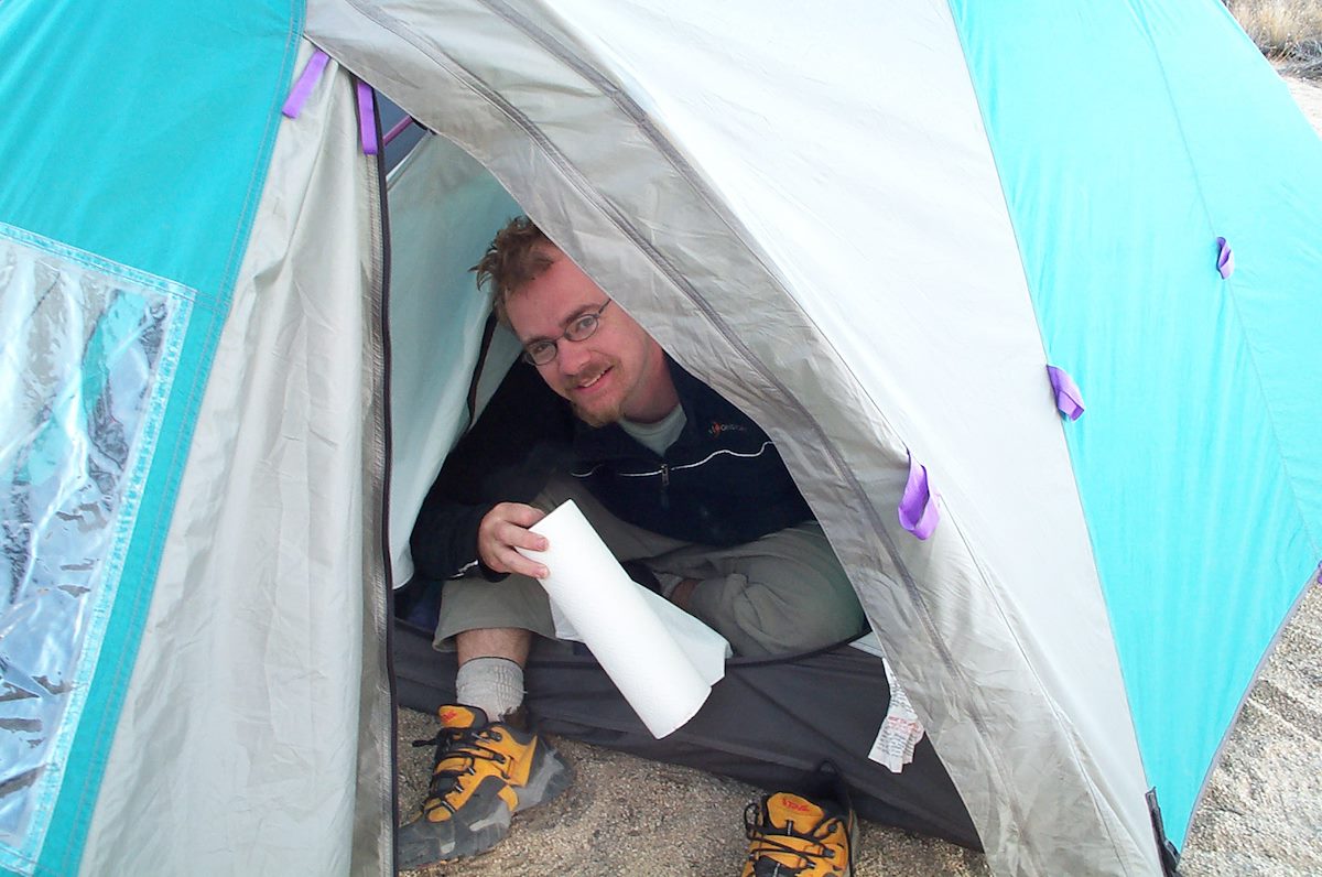 2003 March Charles in the Tent