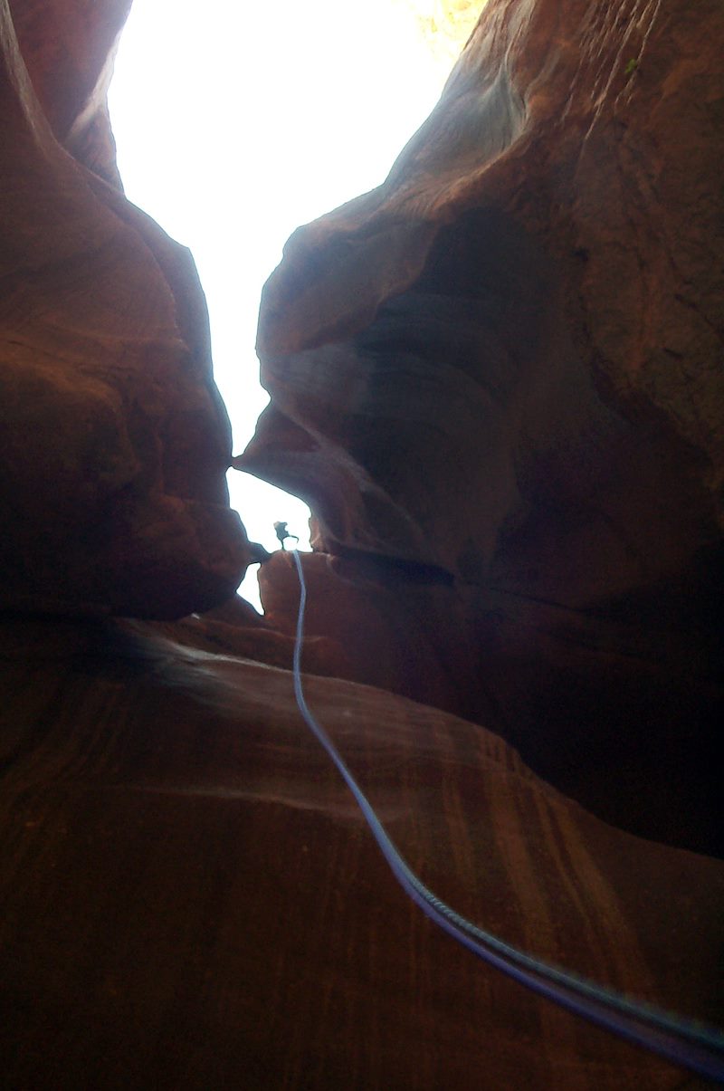 2004 August Last Rappel in Pine Creek