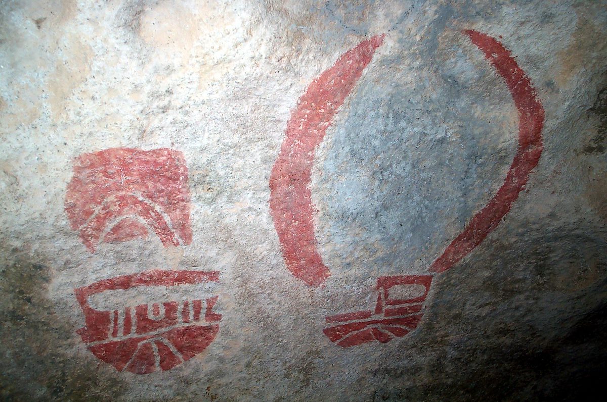 2004 January Hueco Tanks - Kiva Cave