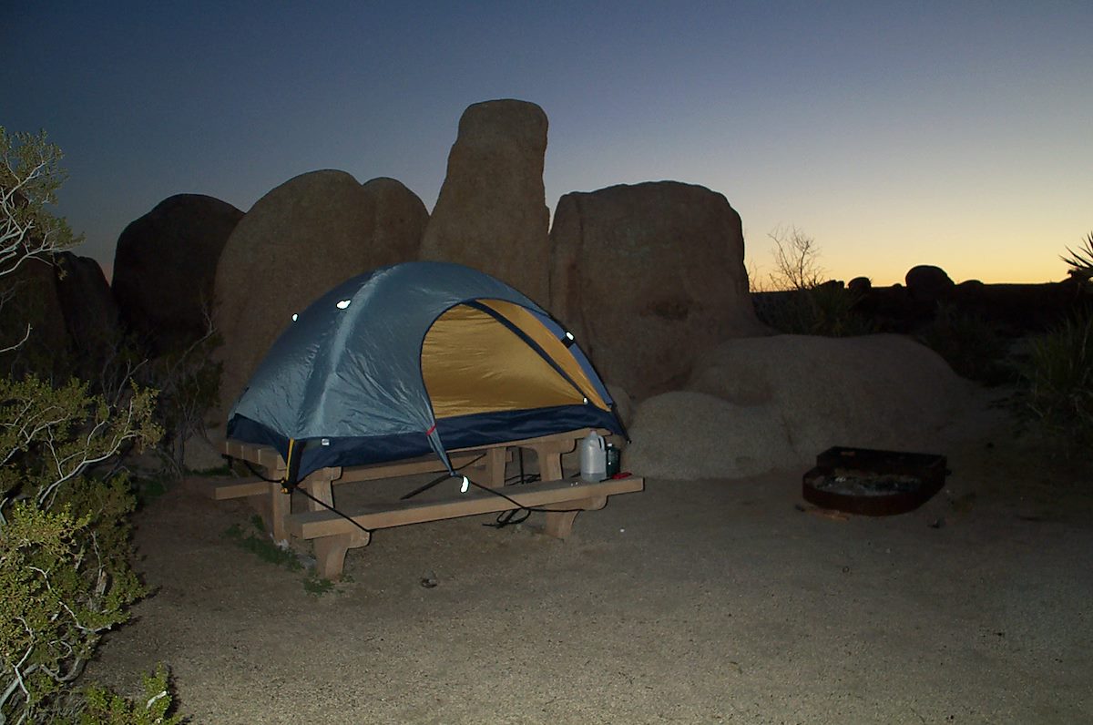 2004 March Tent on Table 2