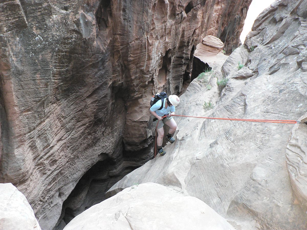 2006 June Heading into the final section of Spry Canyon