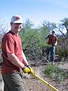 2007 May Charles and Alison Working on the AZ Trail