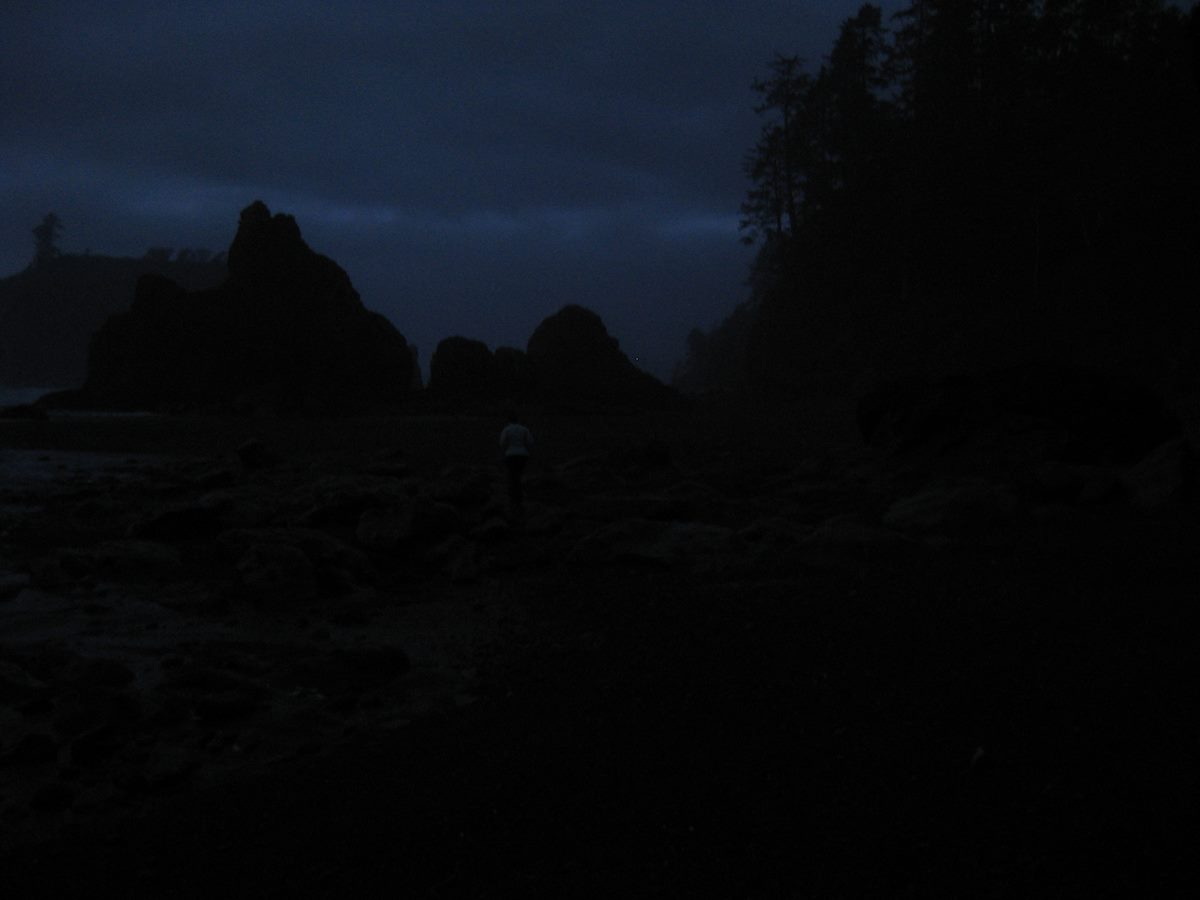 2008 November Night on Ruby Beach