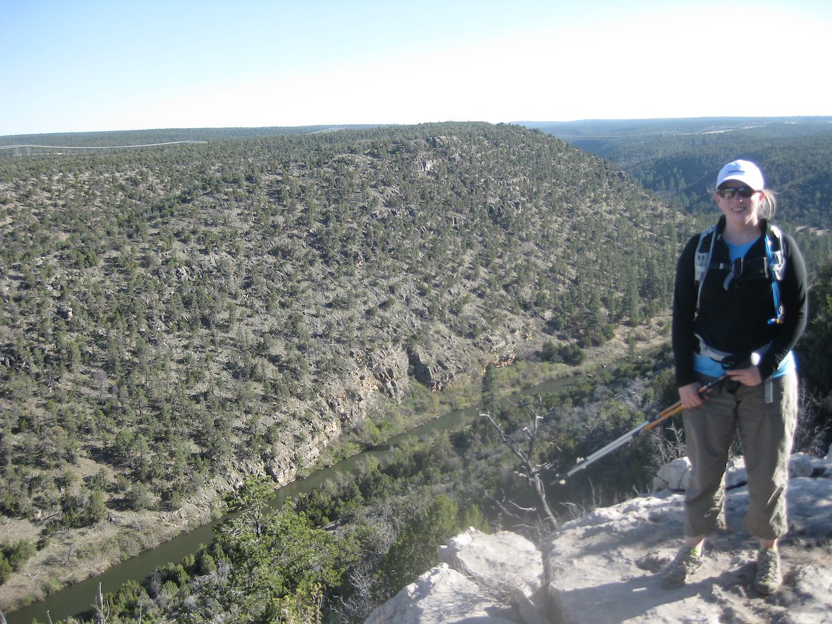 2011 April Ridge Above Chevelon Canyon