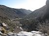 2011 February Looking down Burro Canyon