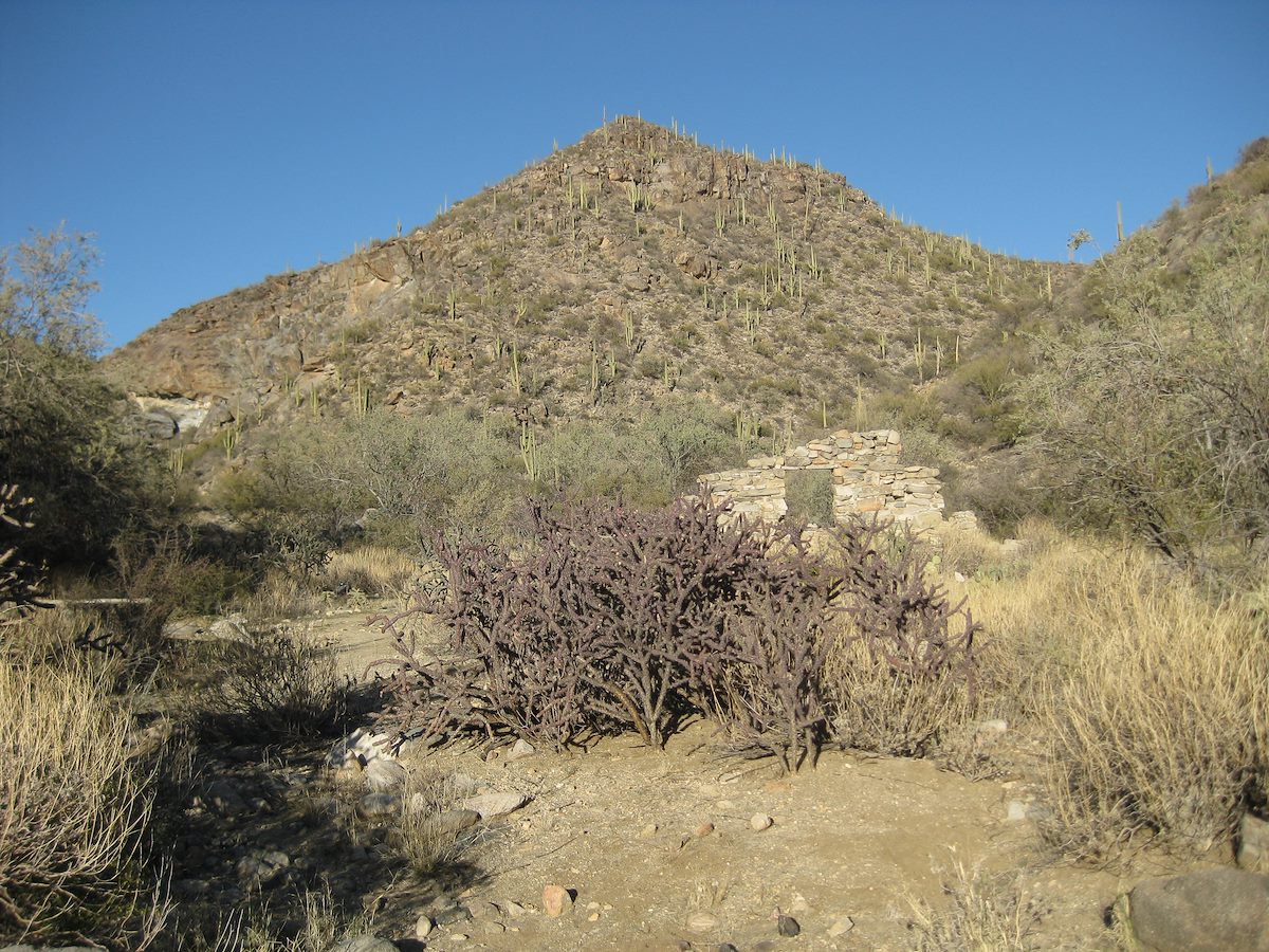 2011 February Old Building in Burro Canyon