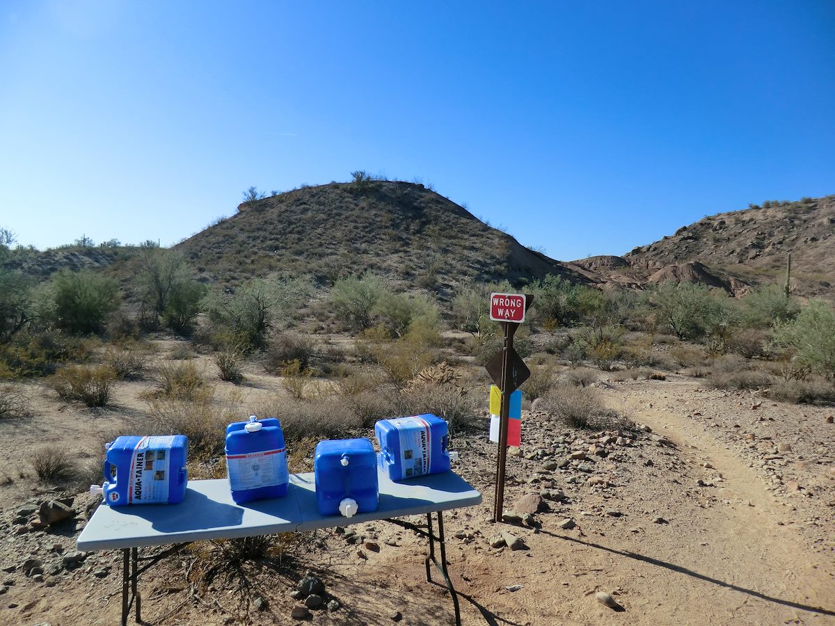 2012 December Last 25k Aid Station